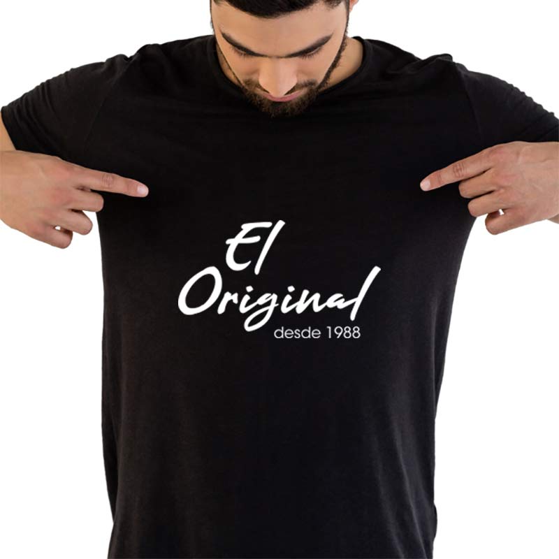 Regalos personalizados: Regalos con nombre: Pack camisetas personalizadas Original y Remix