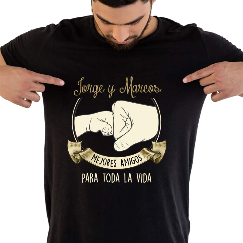 Regalos personalizados: Regalos con nombre: Pack camisetas personalizadas Unidos