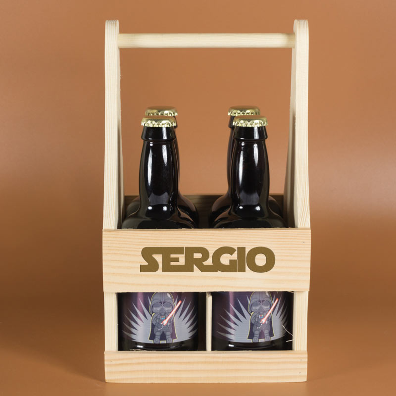 Regalos personalizados: Bebidas personalizadas: Pack de Cervezas personalizadas divertidas