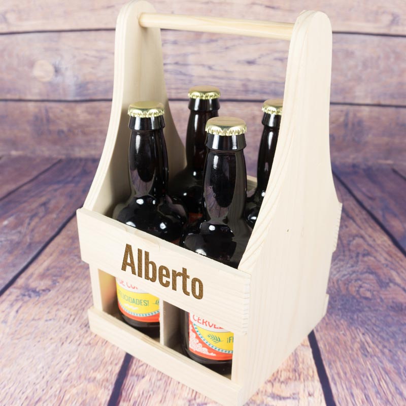 Regalos personalizados: Bebidas personalizadas: Pack de cervezas personalizadas para cumpleaños