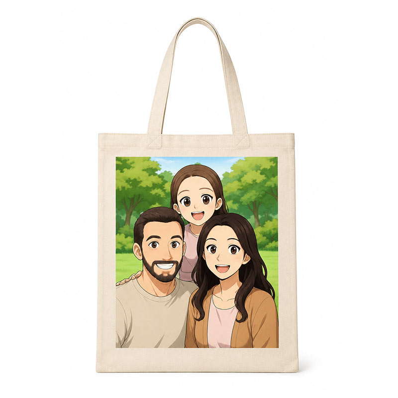 Regalos personalizados: Diseño y decoración: Retrato personalizado a partir de tu foto en Bolsa Totte Regalos personalizados: Diseño y decoración: Retrato personalizado a partir de tu foto en Bolsa Totte