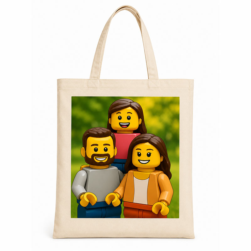 Regalos personalizados: Diseño y decoración: Retrato personalizado a partir de tu foto en Bolsa Totte Regalos personalizados: Diseño y decoración: Retrato personalizado a partir de tu foto en Bolsa Totte