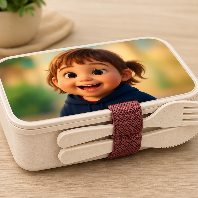 Regalos personalizados: Diseño y decoración: Retrato personalizado a partir de tu foto en Fiambrera Regalos personalizados: Diseño y decoración: Retrato personalizado a partir de tu foto en Fiambrera
