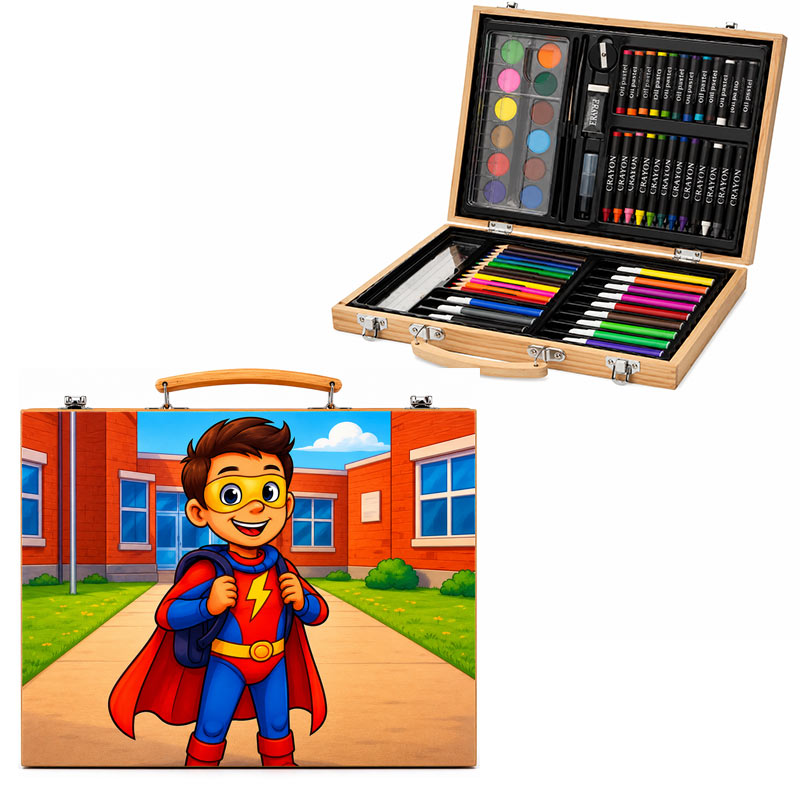 Regalos personalizados: Regalos con fotos: Retrato personalizado a partir de tu foto en Maletín de pinturas Regalos personalizados: Regalos con fotos: Retrato personalizado a partir de tu foto en Maletín de pinturas