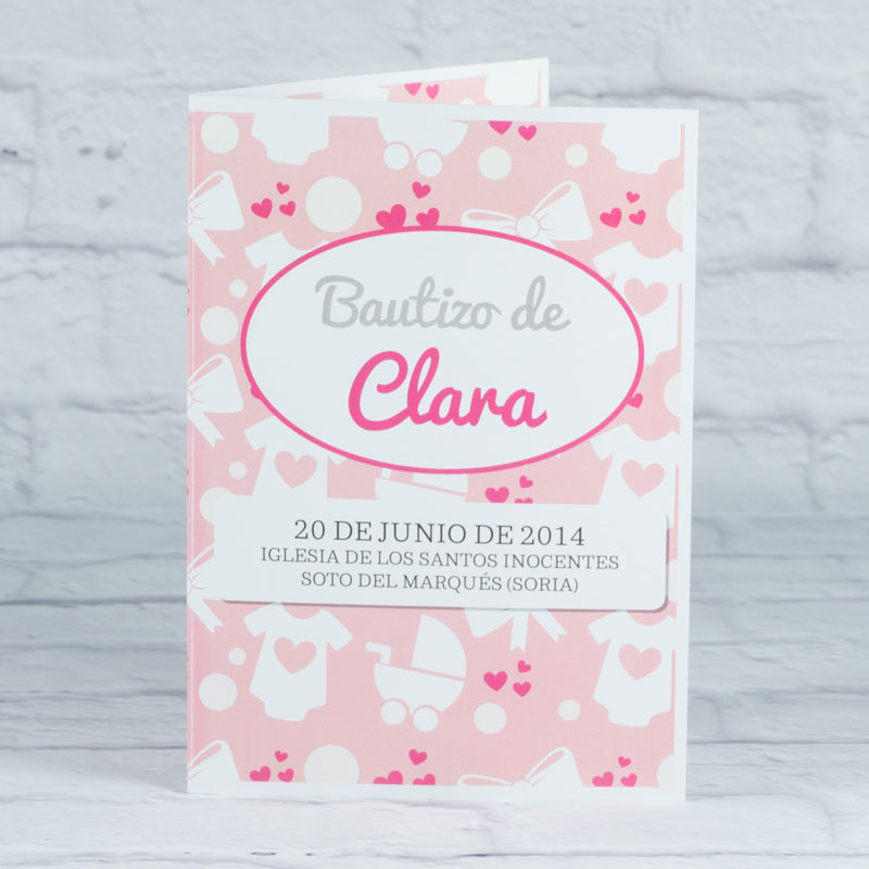 Regalos personalizados: Tarjetas personalizadas: Tarjeta para bautizos personalizada