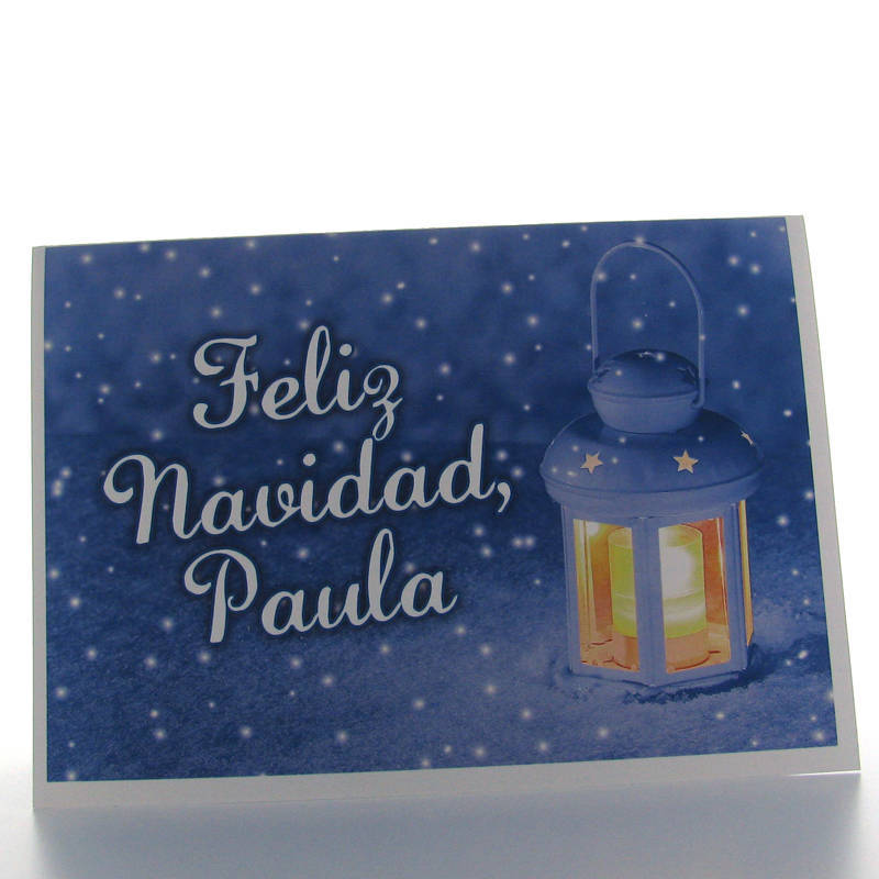 Regalos personalizados: Tarjetas personalizadas: Tarjeta personalizada Feliz Navidad