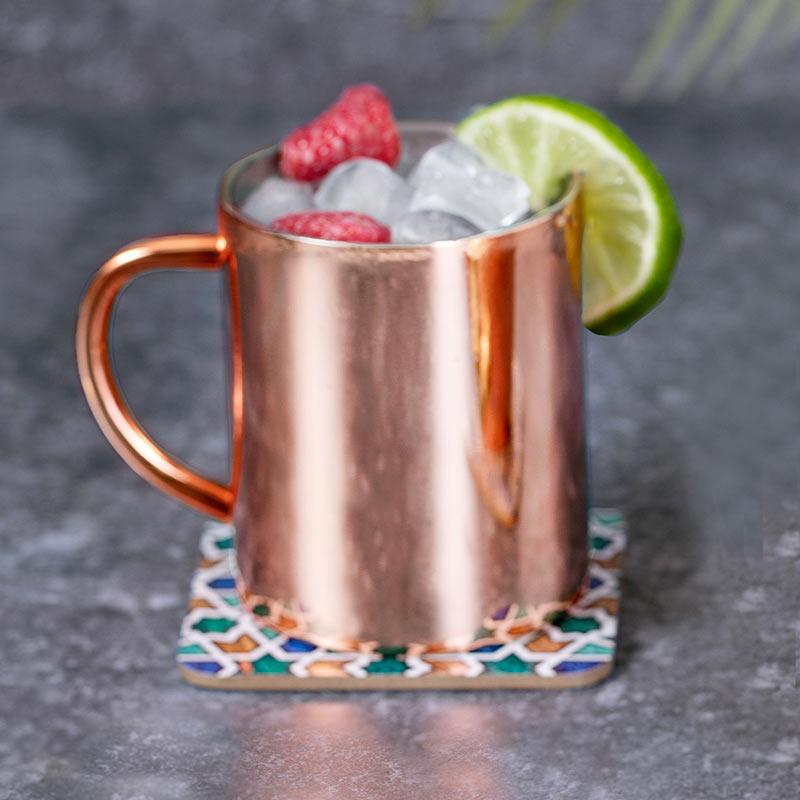 Regalos personalizados: Tazas personalizadas: Taza de acero y cobre galvanizado