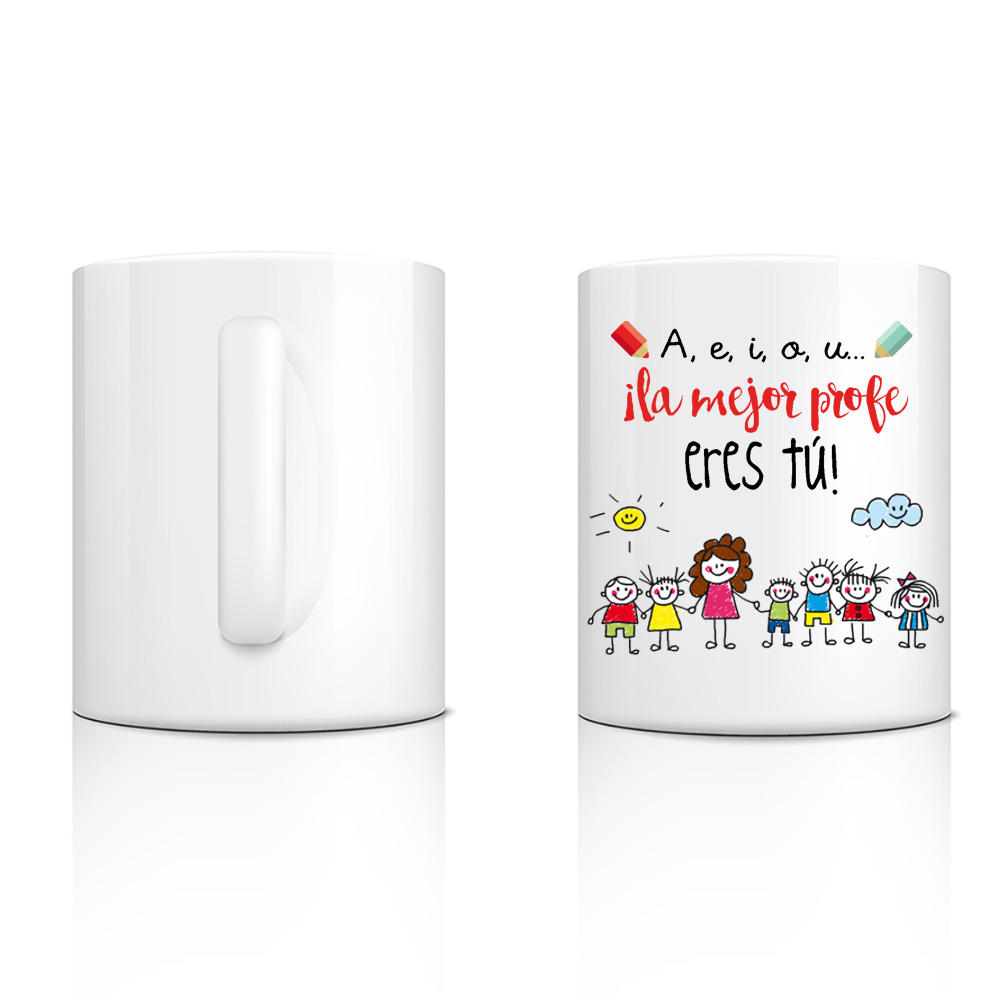 Regalos personalizados: Tazas personalizadas: Taza &iexcl;El mejor profe eres t&uacute;!