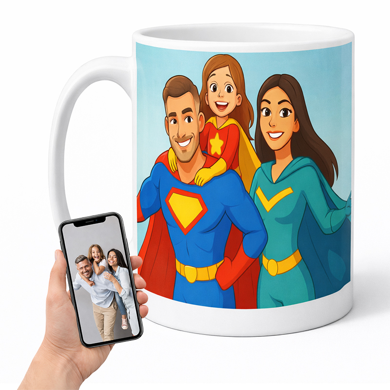 Regalos personalizados: Dise&ntilde;o y decoraci&oacute;n: Taza personalizada a partir de tu foto (Elige tu estilo)