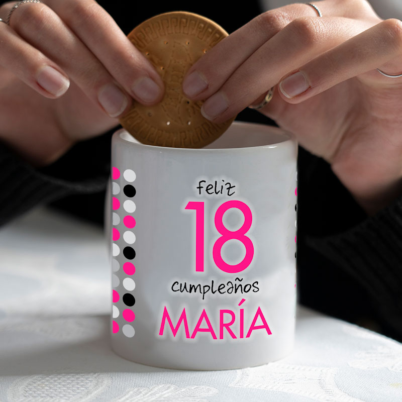 Regalos personalizados: Tazas personalizadas: Taza personalizada 'cumpleaños'