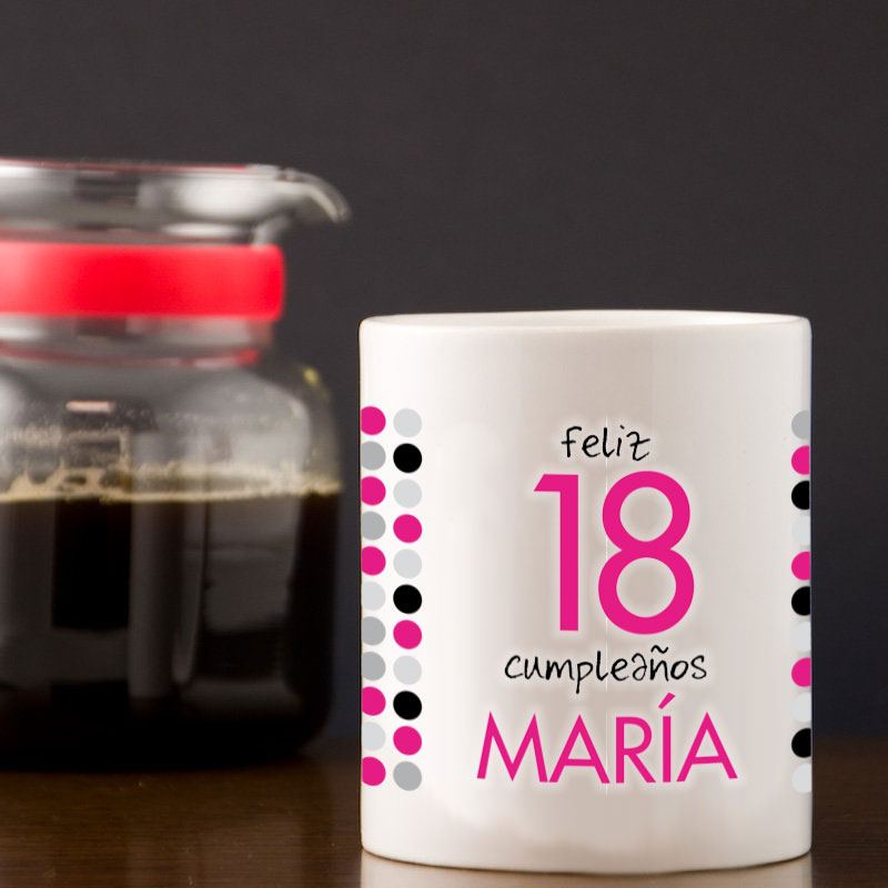 Regalos personalizados: Tazas personalizadas: Taza personalizada 'cumpleaños'