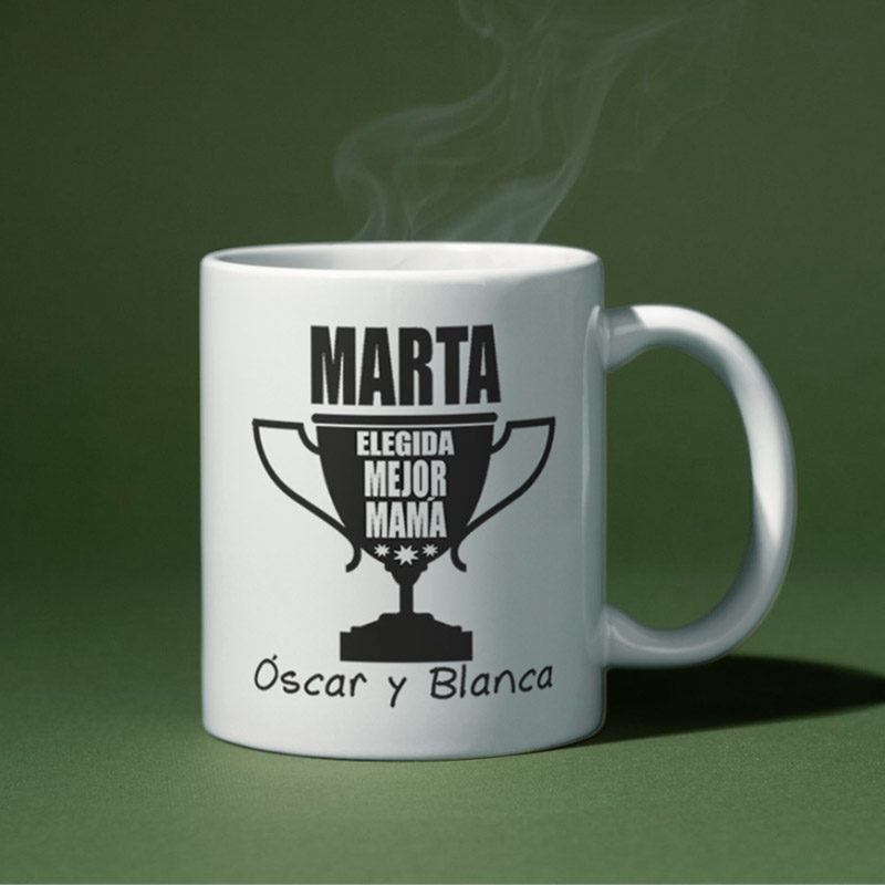 Regalos personalizados: Tazas personalizadas: Taza personalizada para la mejor madre