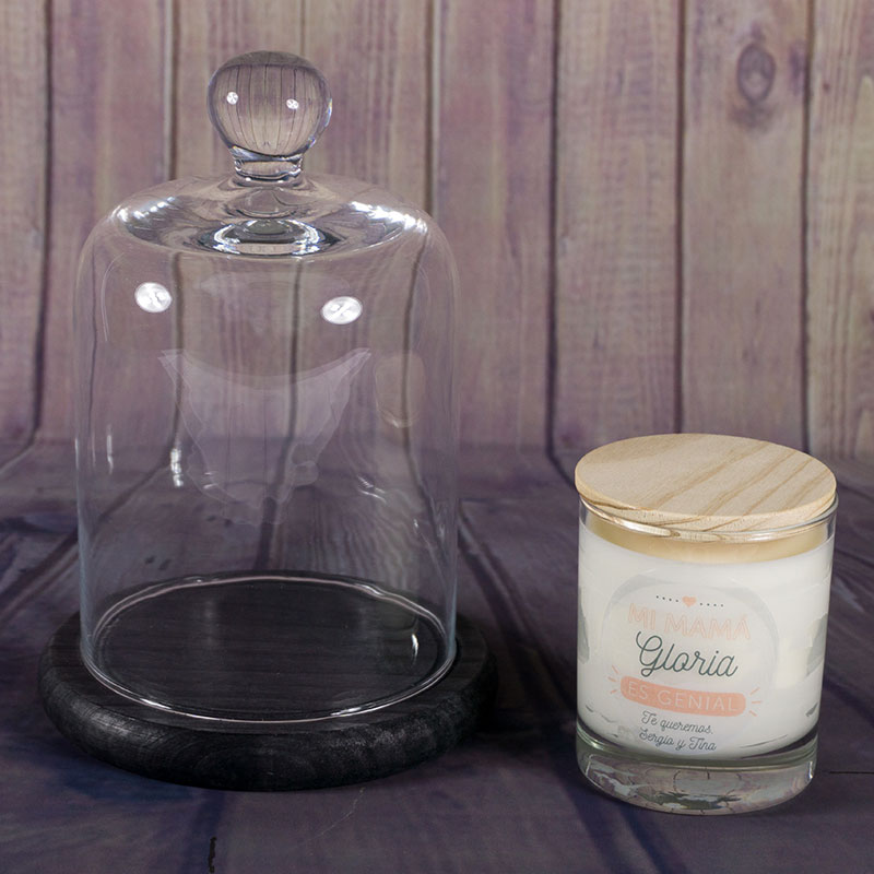 Regalos personalizados: Velas personalizadas: Vela personalizada Mi mam&aacute; genial