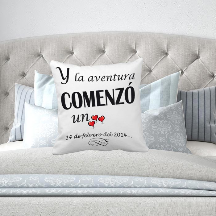 Regalos personalizados: Diseño y decoración: Cojín personalizado Amor