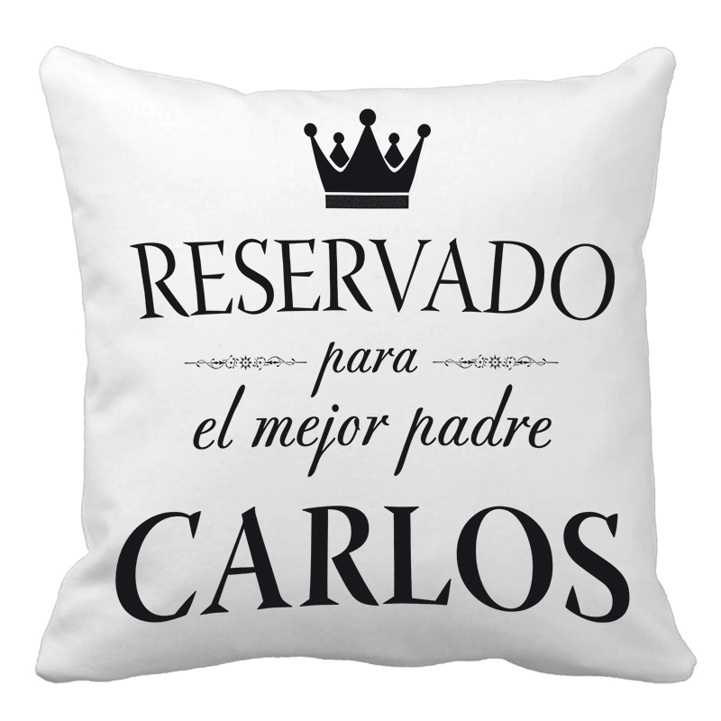 Regalos personalizados: Diseño y decoración: Cojín personalizado Reservado