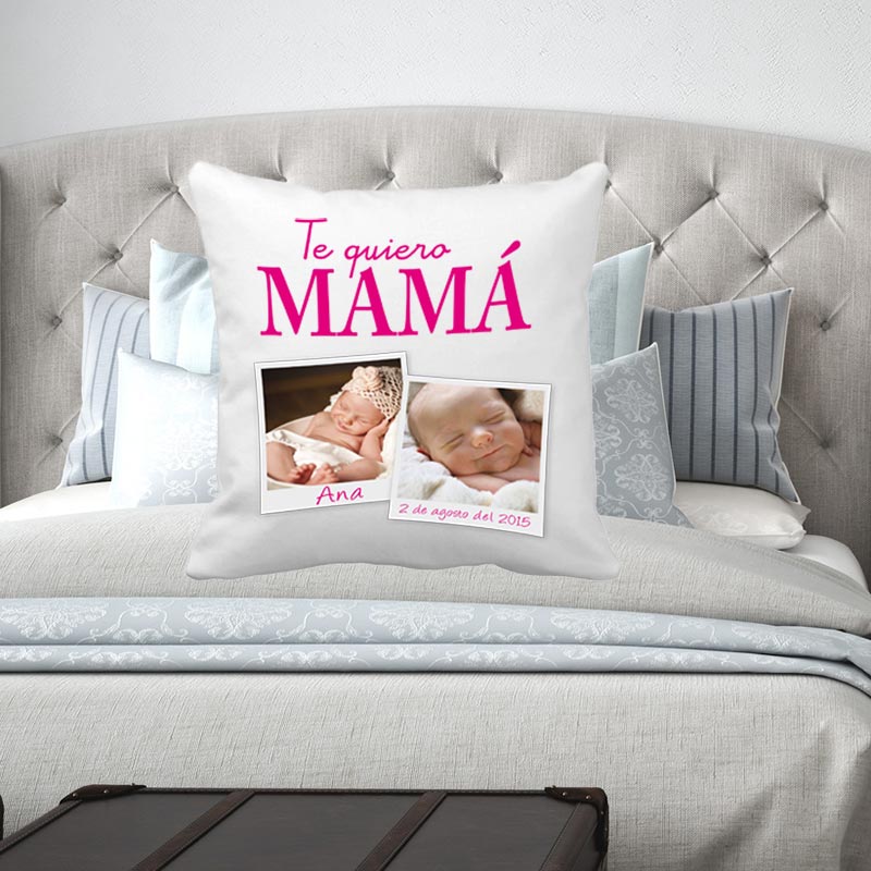 Regalos personalizados: Diseño y decoración: Cojín personalizado Te quiero mamá