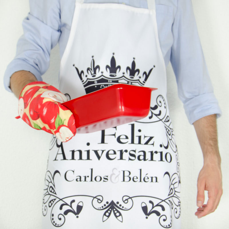 Regalos personalizados: Delantales personalizados: Delantal personalizado para aniversario