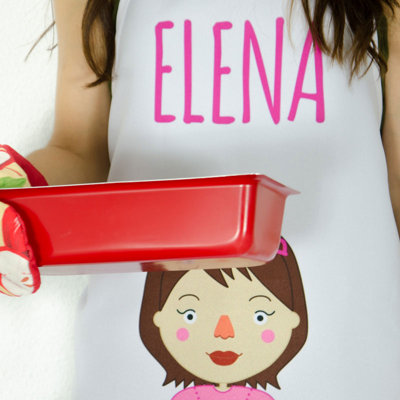 Regalos personalizados: Delantales personalizados: Delantal personalizado Princesita