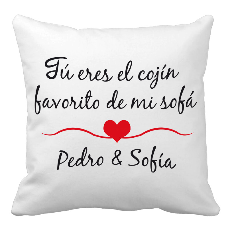 Regalos personalizados: Diseño y decoración: Mi cojín favorito personalizado