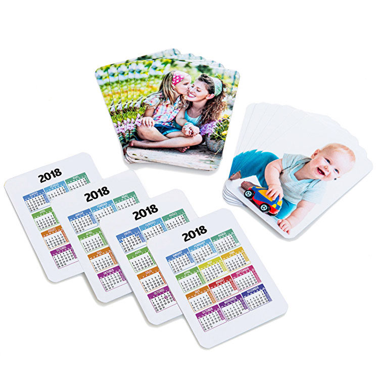 Regalos personalizados: Regalos con fotos: Pack de calendarios de bolsillo personalizado