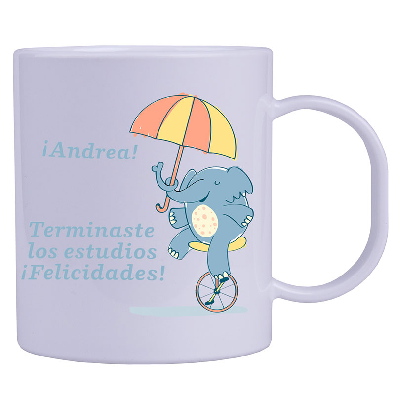 Regalos personalizados: Tazas personalizadas: Taza Fin de estudios personalizada