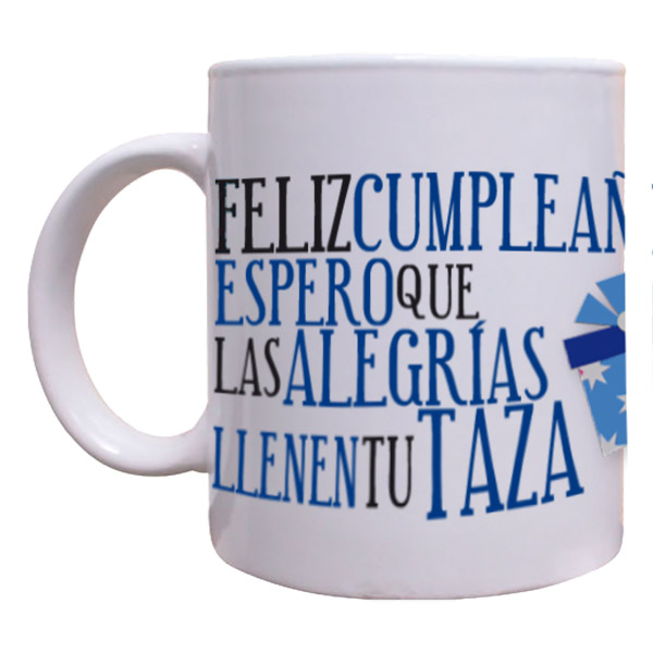 Regalos personalizados: Tazas personalizadas: Taza personalizada con tu frase