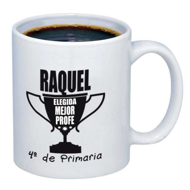 Regalos personalizados: Tazas personalizadas: Taza personalizada para el mejor profe