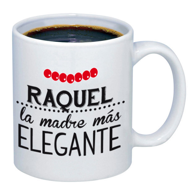 Regalos personalizados: Tazas personalizadas: Taza personalizada para la madre más elegante