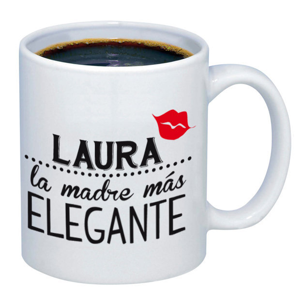 Regalos personalizados: Tazas personalizadas: Taza personalizada para la madre más elegante