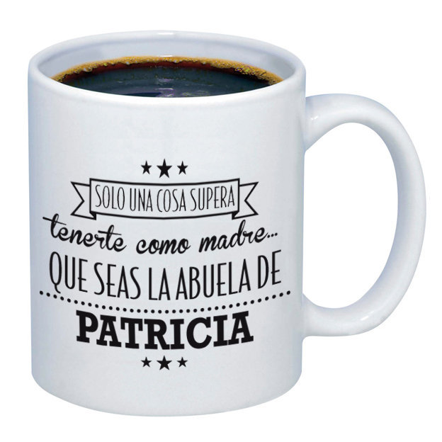 Regalos personalizados: Tazas personalizadas: Taza personalizada para la mejor madre y abuela