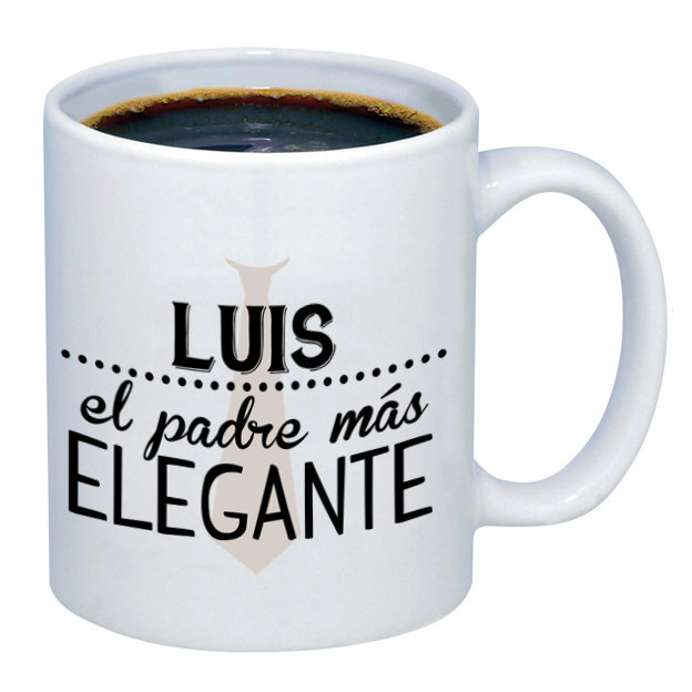 Regalos personalizados: Tazas personalizadas: Taza personalizada para padre más elegante