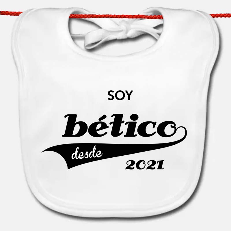 Regalos personalizados: Regalos con nombre: Babero personalizado para futbolero