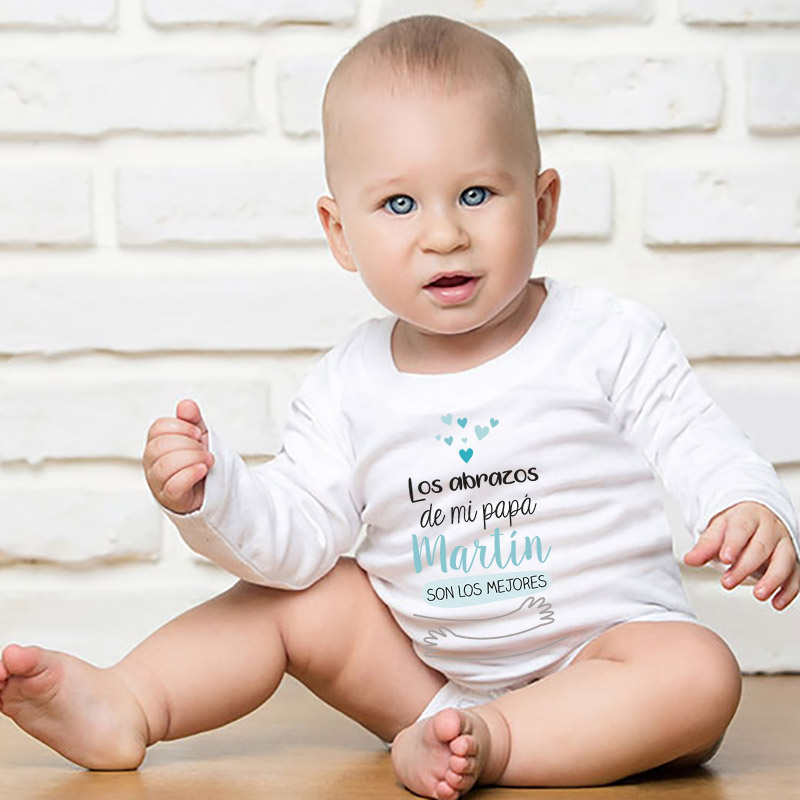 Regalos personalizados: Regalos con nombre: Body personalizado abrazos