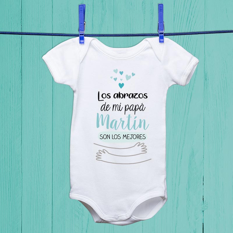 Regalos personalizados: Regalos con nombre: Body personalizado abrazos