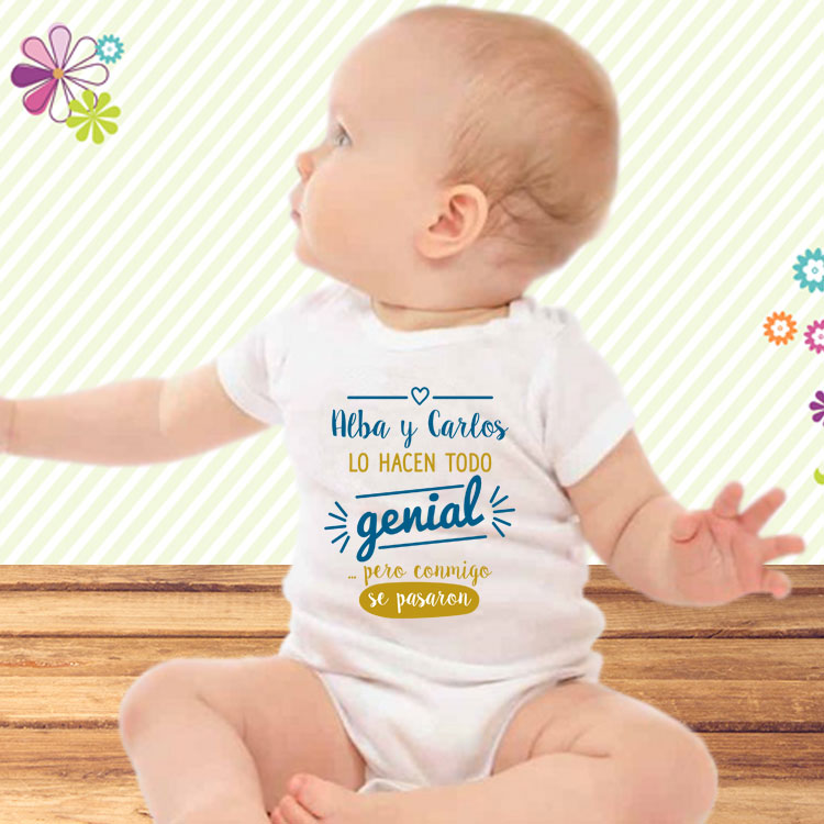 Bodys personalizados para bebés - Body Personalizable