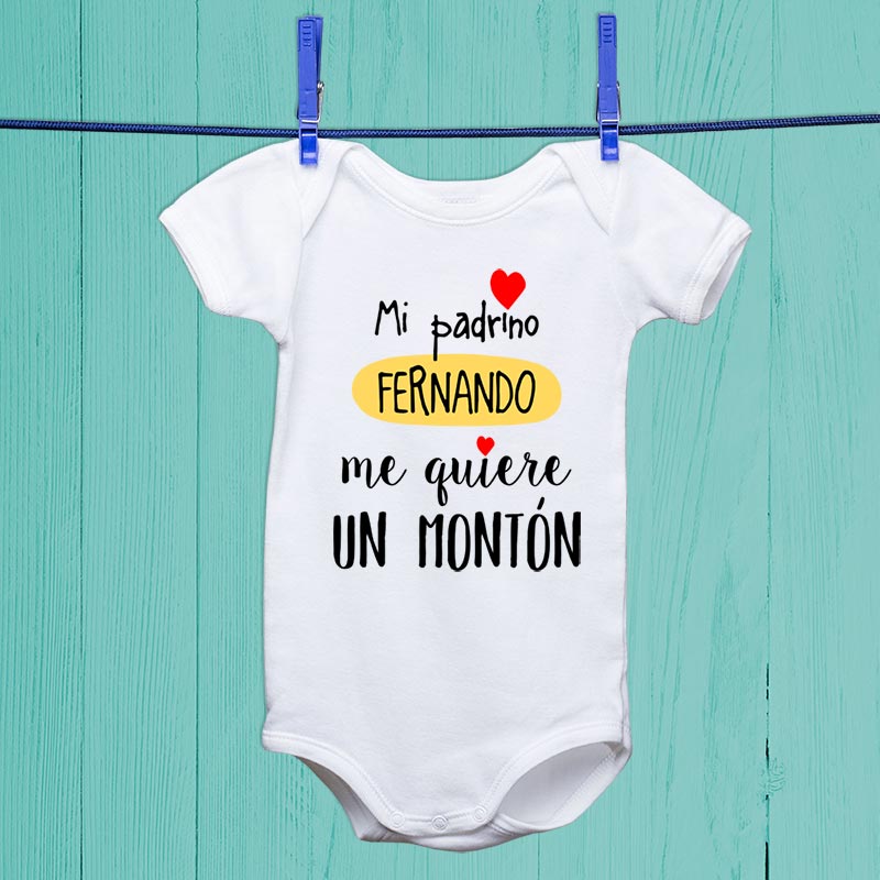 Regalos personalizados: Regalos con nombre: Body personalizado especial bautizo