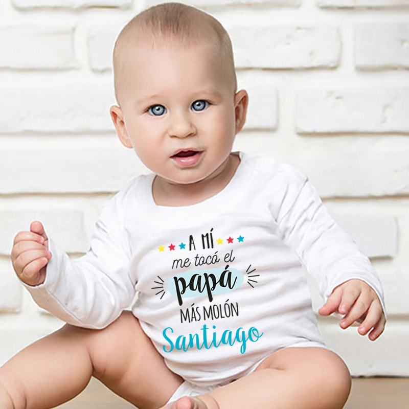 Regalos personalizados: Regalos con nombre: Body personalizado familia molona