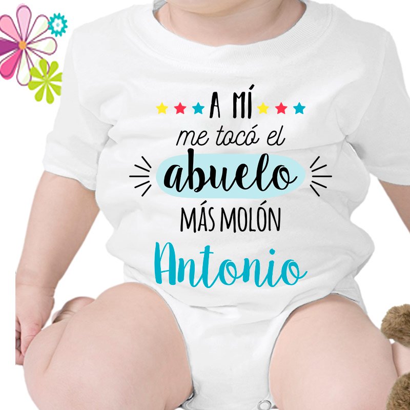 Regalos personalizados: Regalos con nombre: Body personalizado familia molona