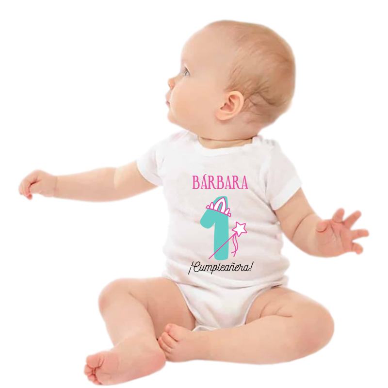 Regalos personalizados: Regalos con nombre: Body personalizado 'Princesa cumpleañera'