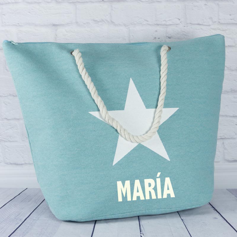 Regalos personalizados: Regalos con nombre: Bolsa de lona personalizada