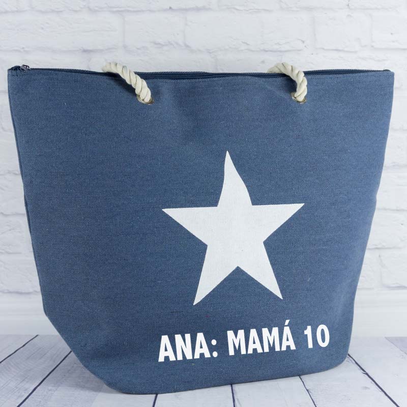 Regalos personalizados: Regalos con nombre: Bolsa de lona personalizada