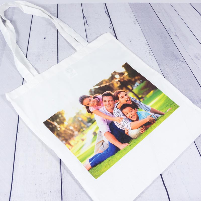 Regalos personalizados: Regalos con nombre: Bolsa tote bag personalizada con foto