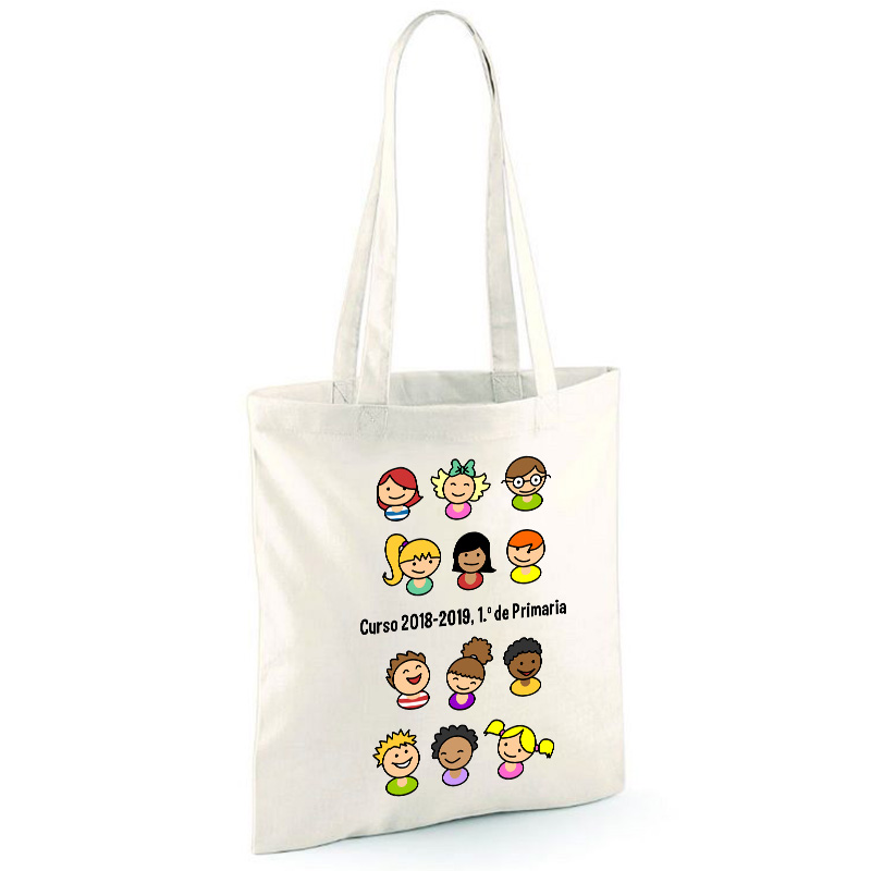 Regalos personalizados: Bolsas personalizadas: Bolsa tote bag personalizada para profe