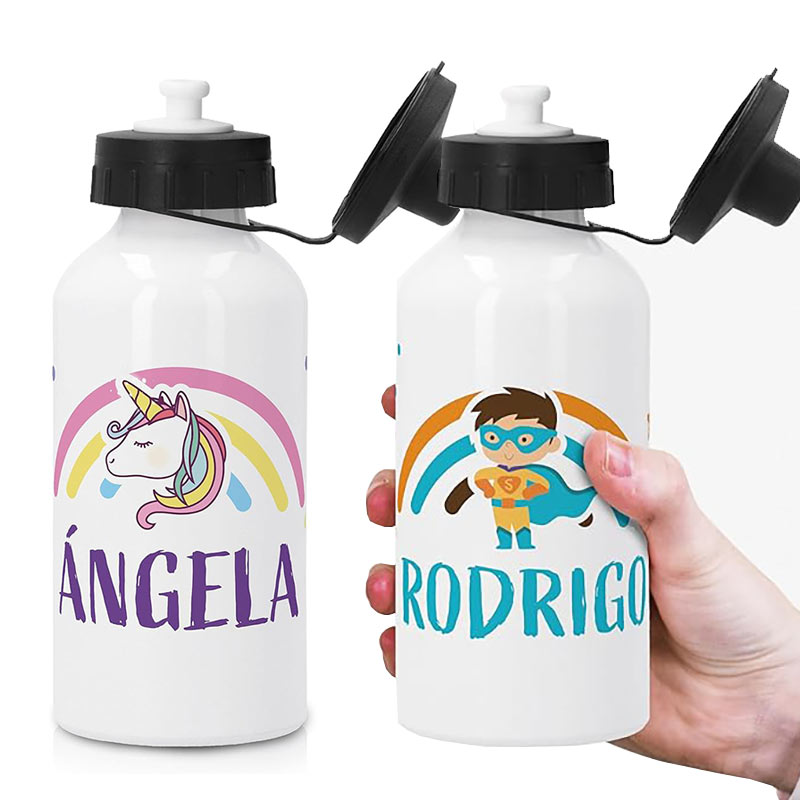 Regalos personalizados: Regalos con nombre: Botella personalizada para niños
