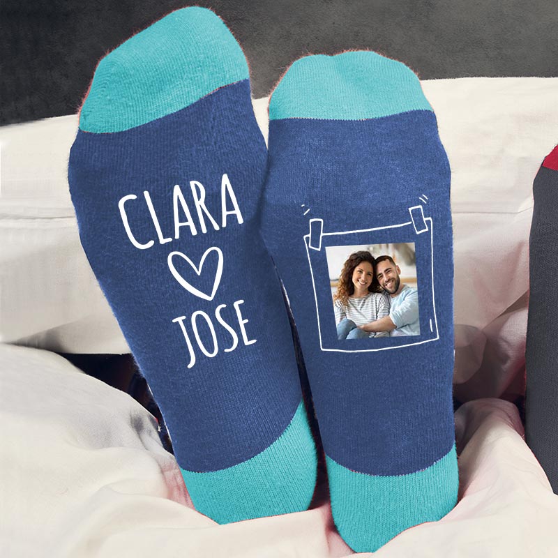 Calcetines BIO personalizados para tu pareja