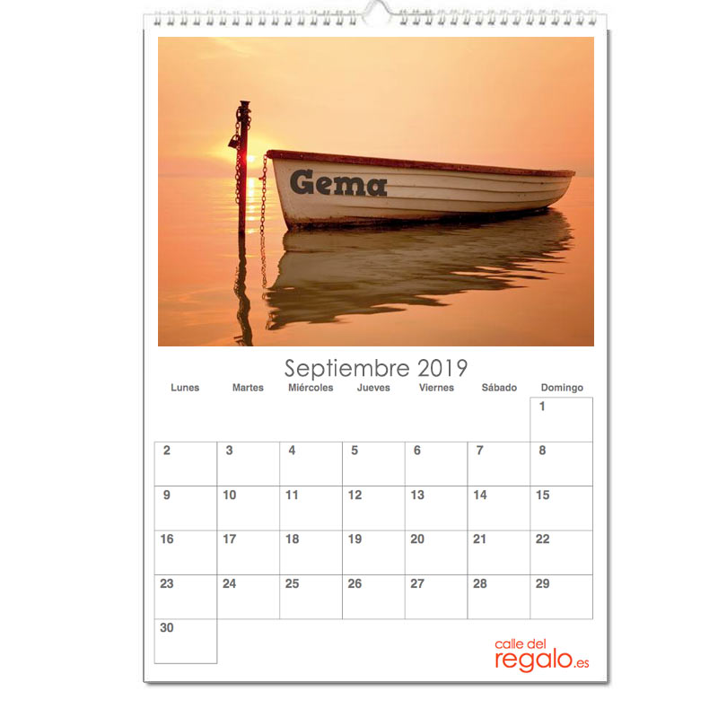 Regalos personalizados: Regalos con nombre: Calendario Cumpleaños personalizado