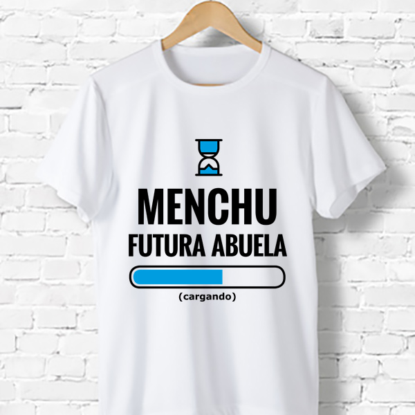 Regalos personalizados: Camisetas personalizadas: Camiseta futura abuela personalizada