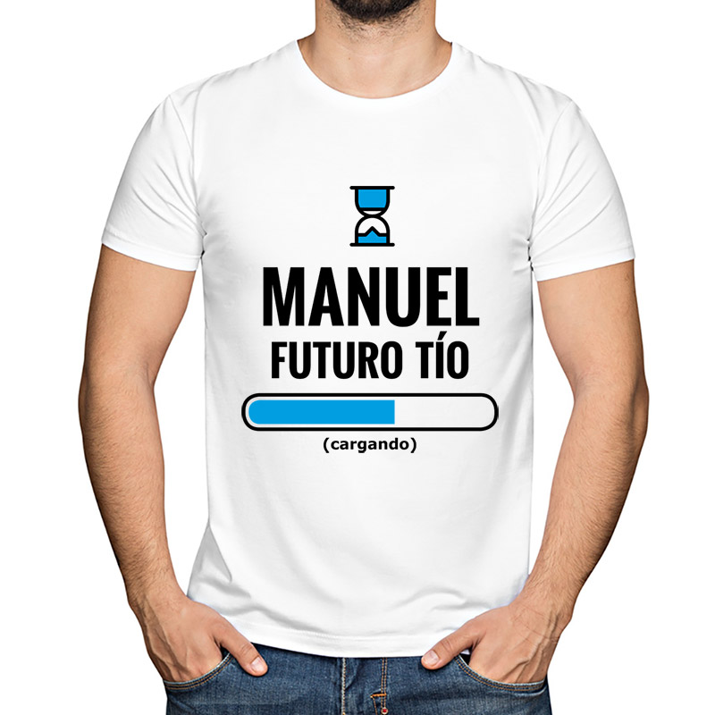 Regalos personalizados: Camisetas personalizadas: Camiseta futuro tío personalizada