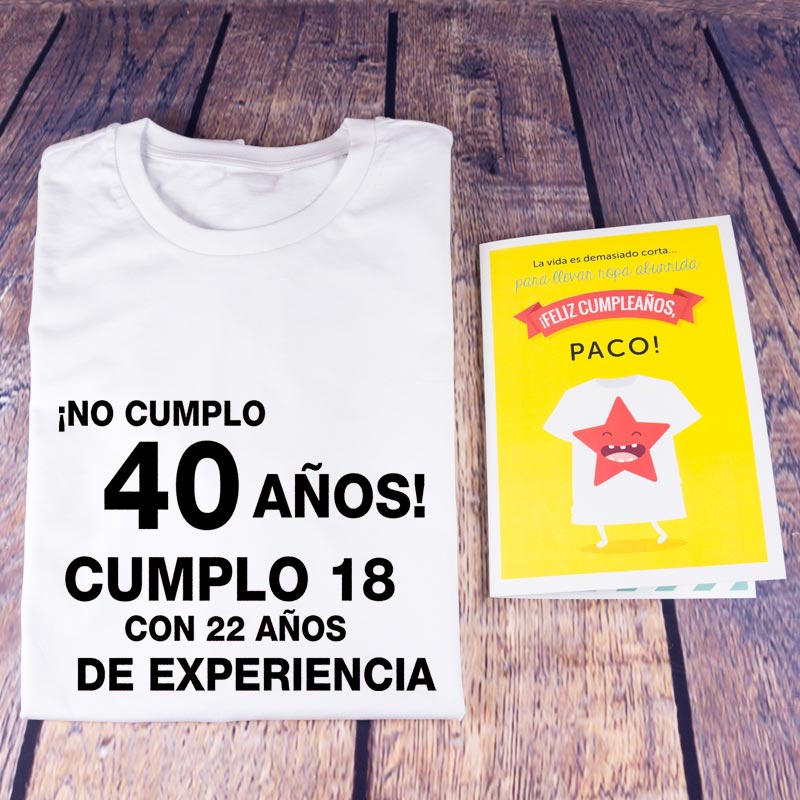 Camiseta hombre personalizada