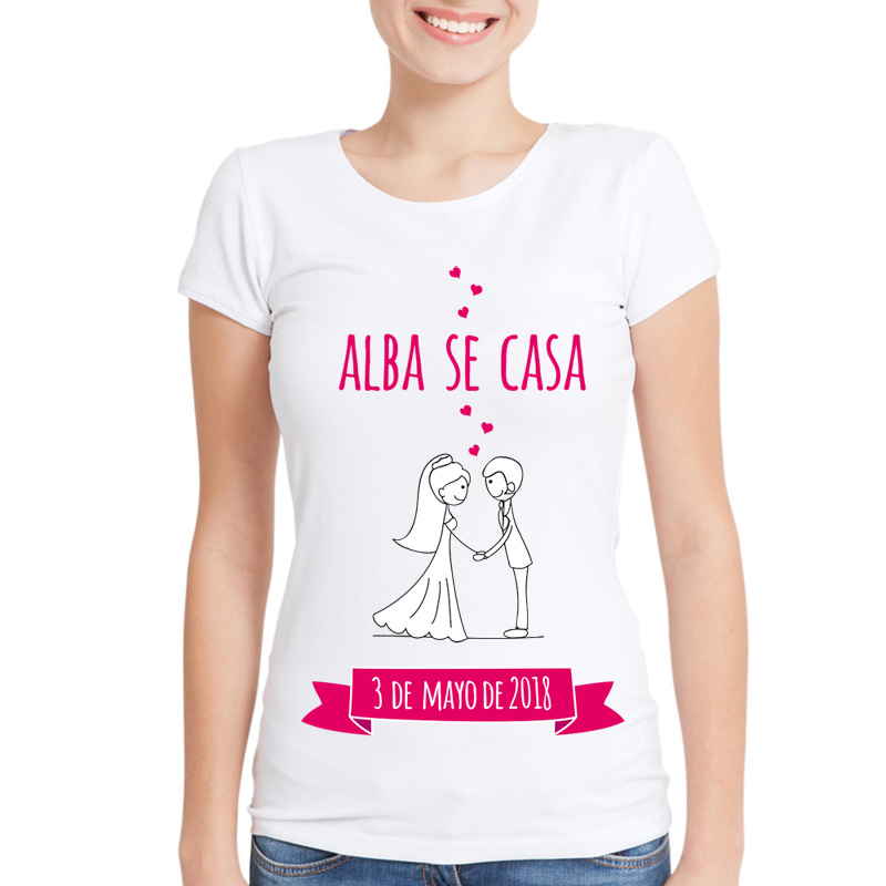 Camiseta personalizada despedida solteras